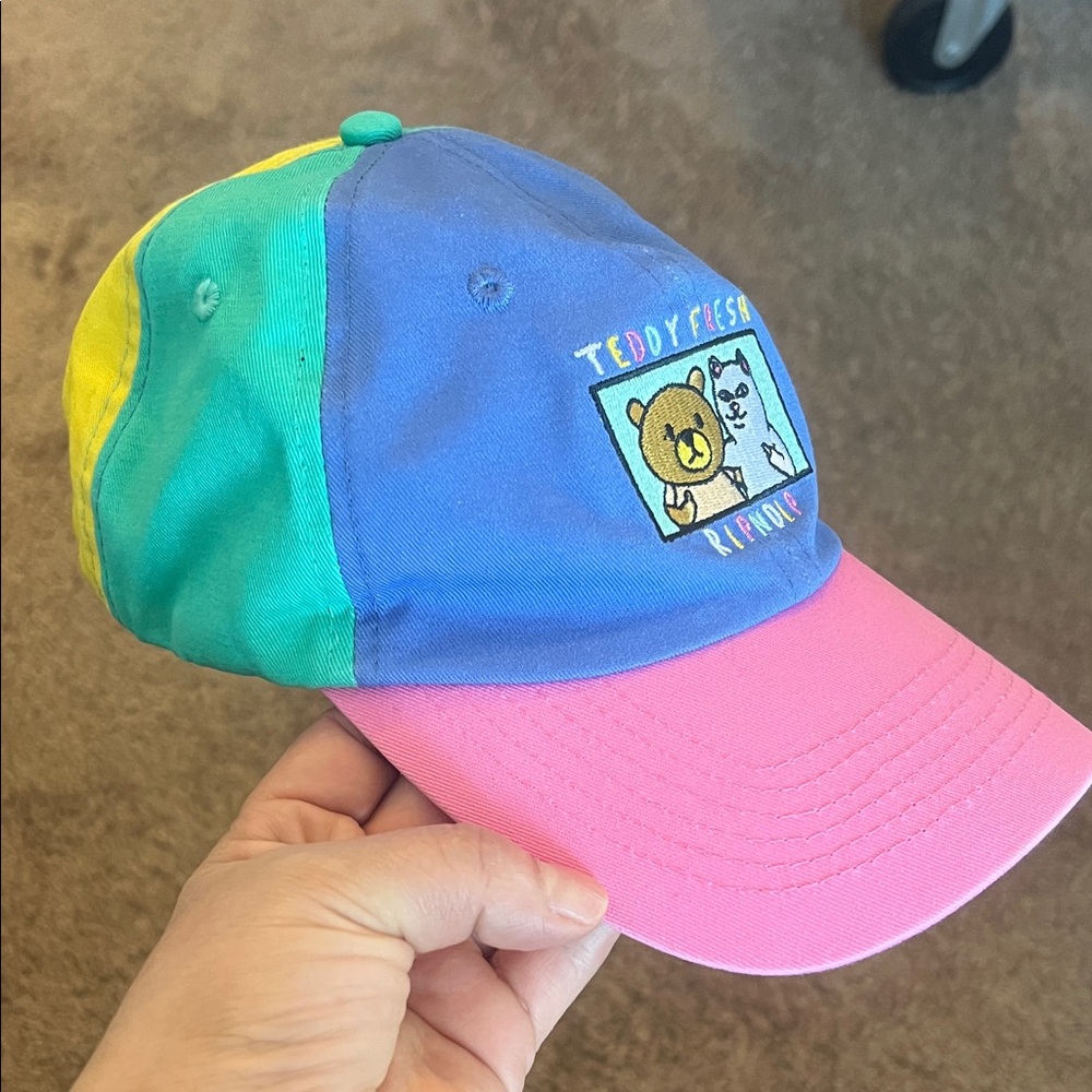 Teddy Fresh Multicolor Mens Cap